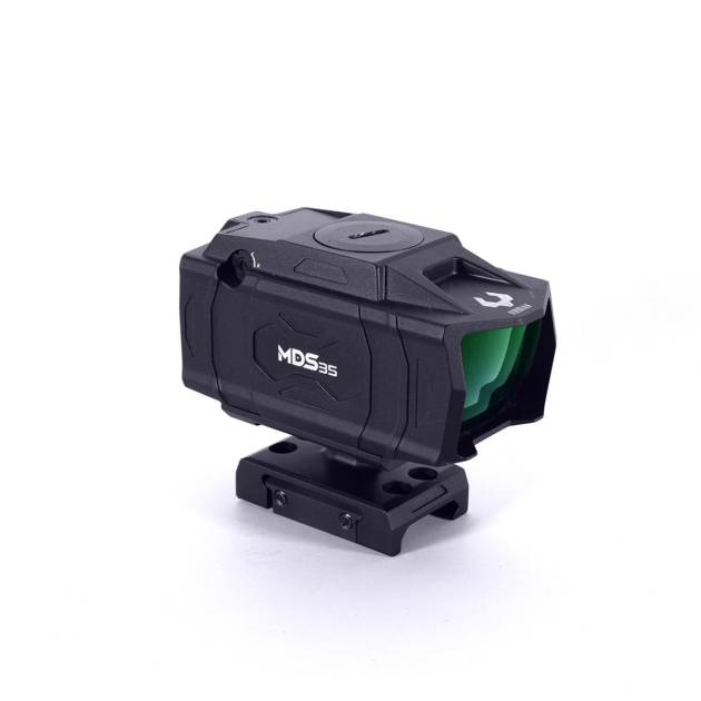 Viridian MDS35 1x reflex sight with 3 MOA green dot and black finish