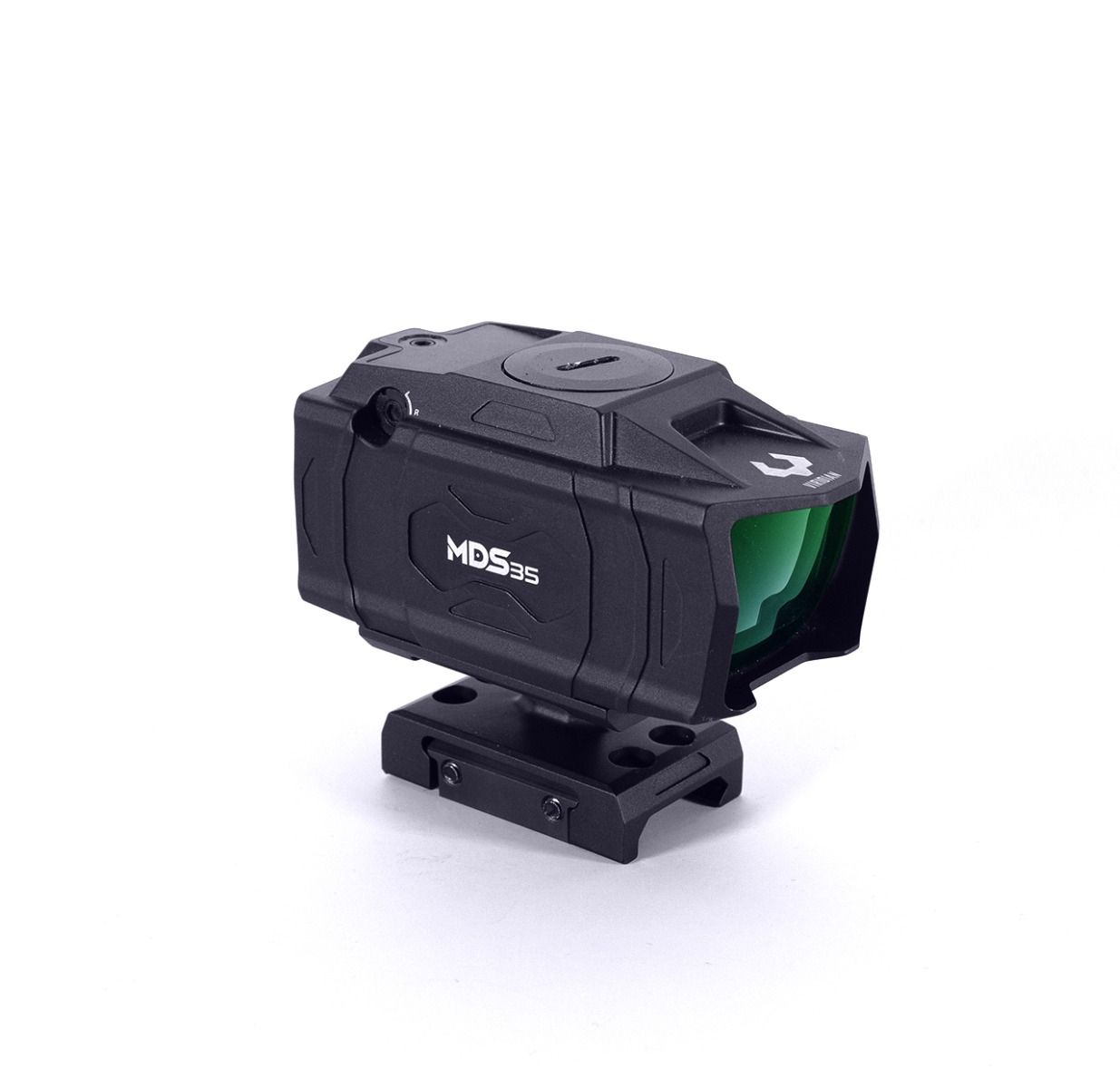 Viridian MDS35 1x reflex sight with 3 MOA green dot and black finish