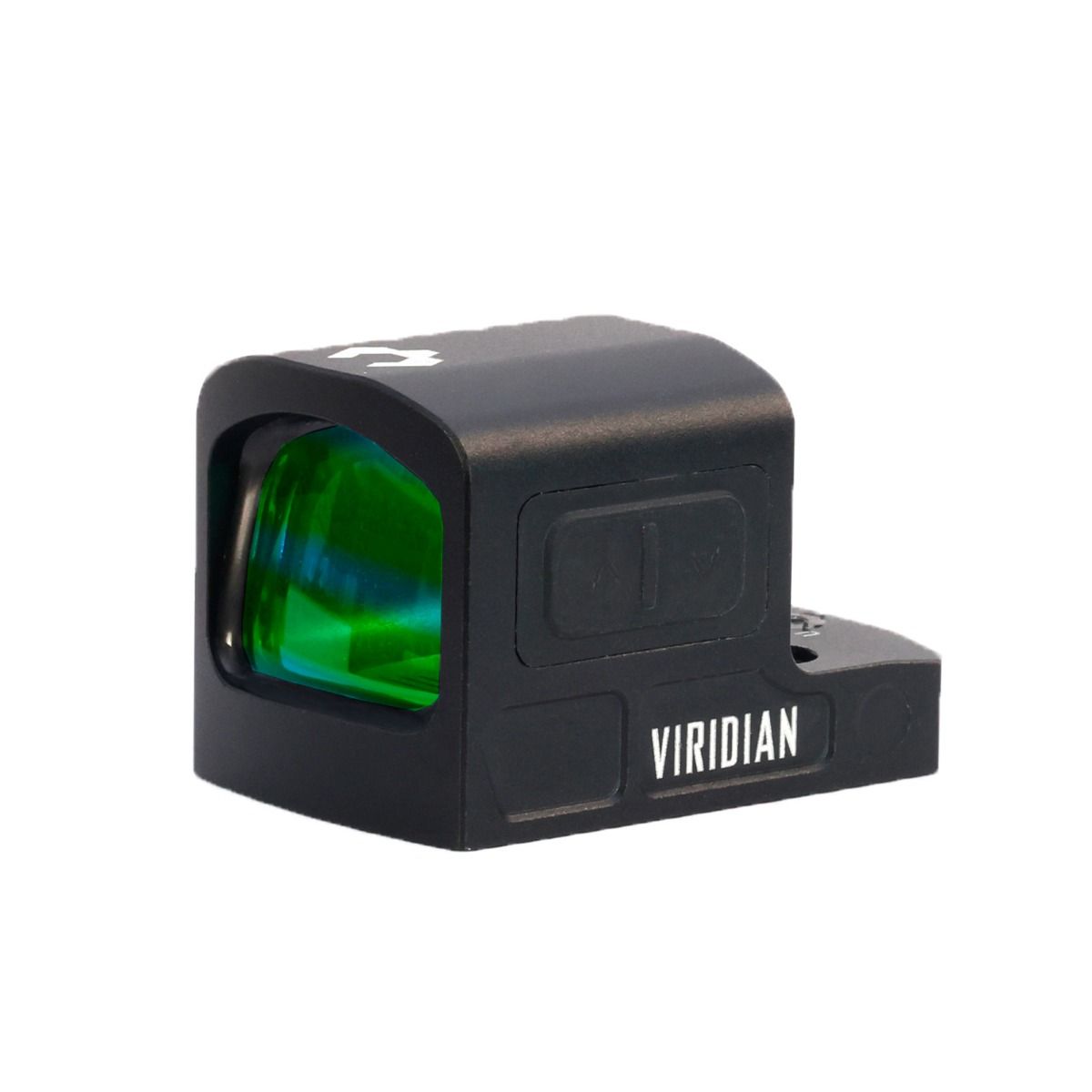 Viridian RFX42 black closed-emitter reflex sight with green dot reticle