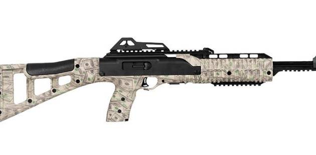 Hi-Point 995TSMONEY 9mm Carbine 16.5" 10+1 $100 Bill Pattern