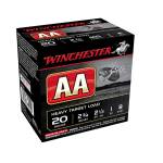 Winchester 20 Gauge AAH208 Ammunition AA Target Loads 2-3/4" Lead 8 Shot 1oz 1165fps Case of 250 rounds