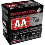 Winchester 12 Gauge AA Ammunition Super Handicap Heavy Target Load AAHA127 2-3/4" 1-1/8oz 7-1/2 Shot 250 rounds