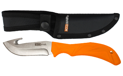 ACCUSHARP GUT-HOOK KNIFE ORANGE SHTH