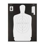 ACTION TGT B34 BLK/WHT SILHO 100PK