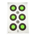 ACTION TGT TRIDENT BLSEYE GRN 100PK