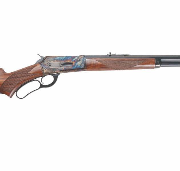 Cimarron AS188645-70PG 1886 Rifle .45/70 26" Deluxe Pistol Grip 8 Rounds Walnut/Case Color Hardened
