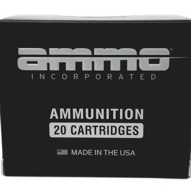 Ammo Inc 10 mm Ammunition 10180JHPA20 180 Grain Jacketed Hollow Point 20 Rounds