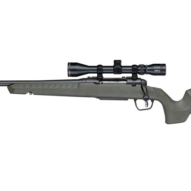 SAVAGE ARMS AXIS 2 XP 6.5CR BL/GRN LH TB
