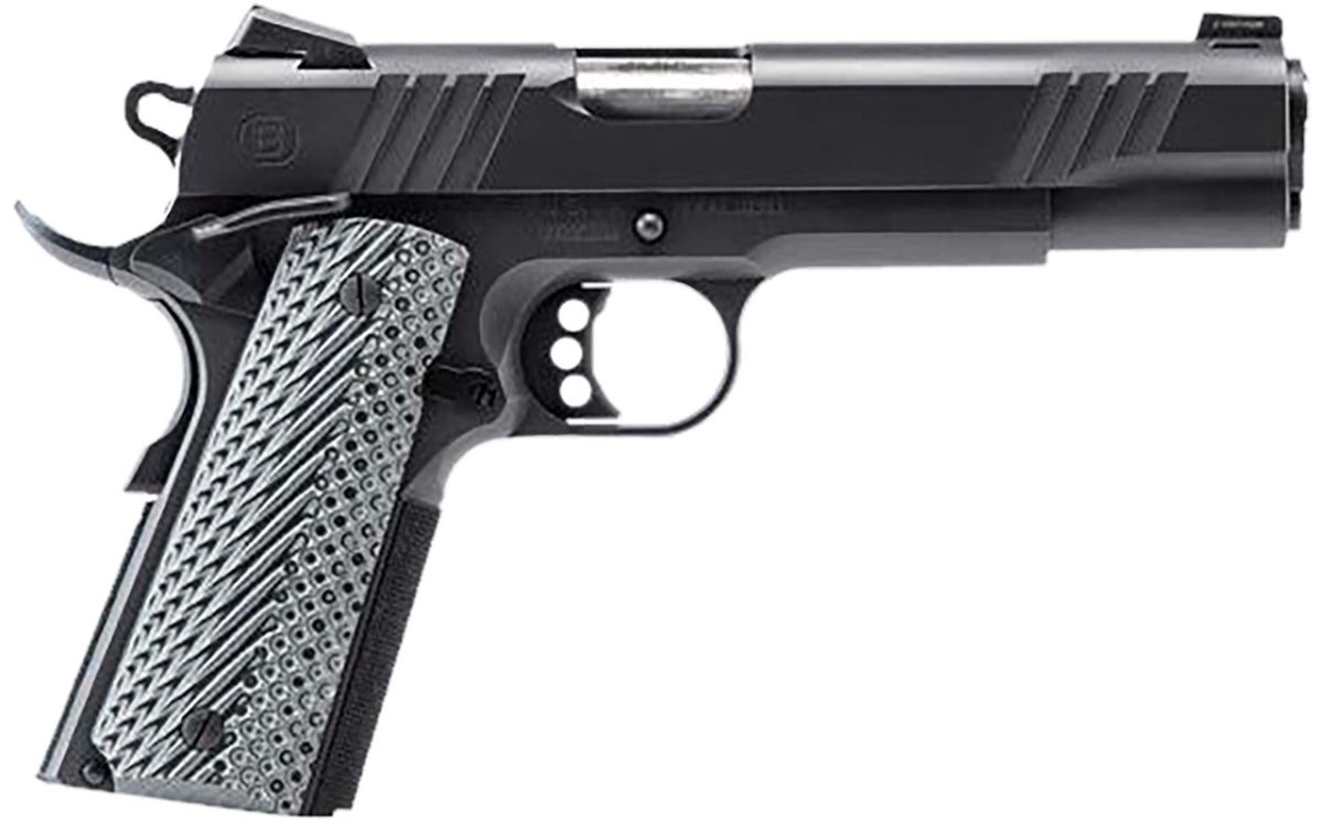 Bersa B19117050BBBB B1911 .45 ACP 5" 8+1 Black Nitride/VZ Grips