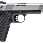 Bersa B19117050SBBK B1911 .45 ACP 5" 8+1 Stainless/Black/VZ Grips