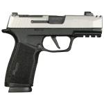 Sig Sauer P365 XMacro Comp 9mm two-tone pistol with 3.1-inch barrel