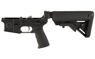 Battle Arms Development Workhorse black complete lower receiver with B5 Bravo stock
