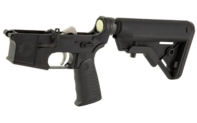 Battle Arms Development Workhorse black complete lower receiver with B5 Bravo stock