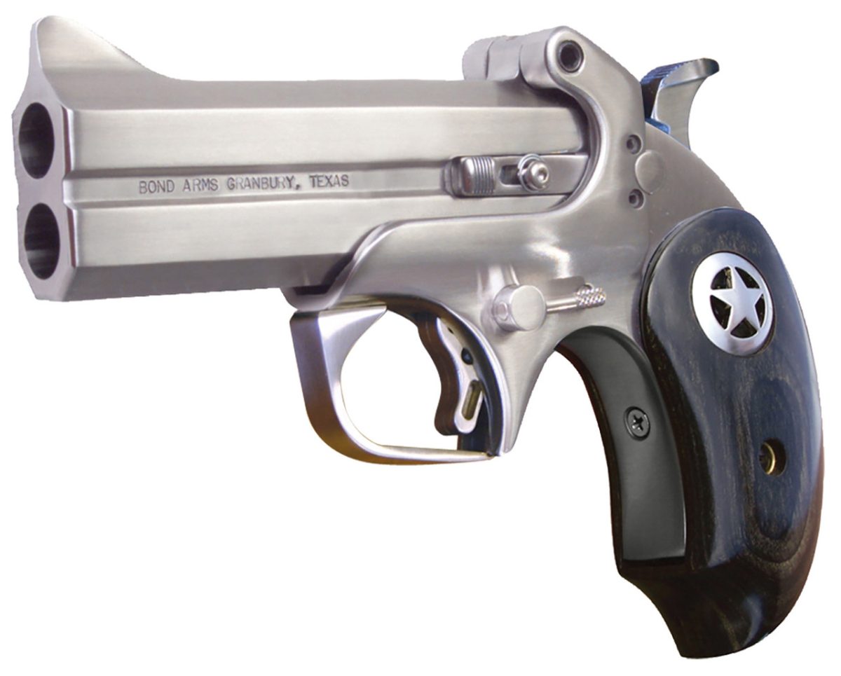 Bond Arms BARII-357/38 Ranger II .357 mag/.38 Spl 4.25" Black Ash/Stainless Steel