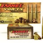 Barnes 30-30 Win Ammunition Vor-Tx 30301 150 Grain TSX Flat Nose 20 Rounds