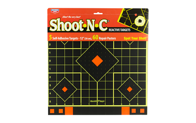B/C SHT-N-C 12" SIGHT-IN TRGT 5PK - Image 2