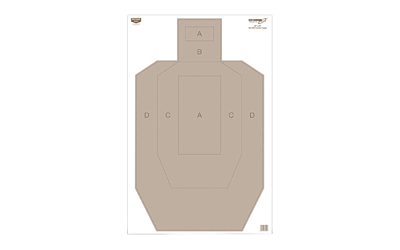B/C EZE-SCORER IPSC TGT 100-23X35