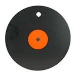 B/C 10" GONG ONE HOLE 3/8" AR500 STL