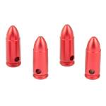 B/C DURA CAP TRAINING 9MM 6PK RED