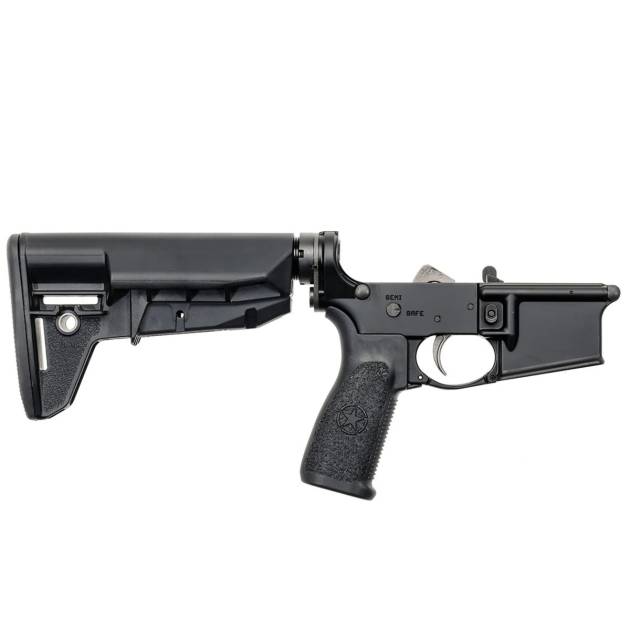 BCM LOWER GROUP W/BCM SPMD BLK