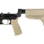 Bravo Company Manufacturing BCM AR-15 lower receiver with SOPMOD stock in Flat Dark Earth