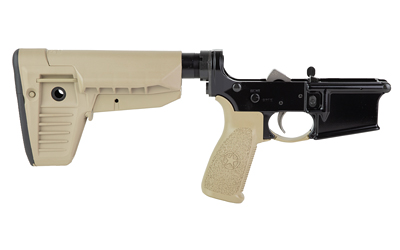 Bravo Company Manufacturing BCM AR-15 lower receiver with SOPMOD stock in Flat Dark Earth