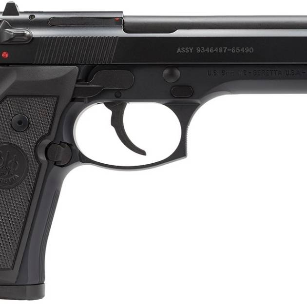 BERETTA 92 M-9 9MM BL/SY 4.9" 10+1 CA