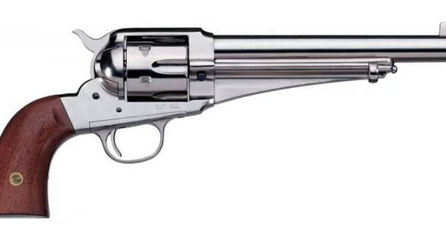 Cimarron CA151N00 1875 Outlaw .45LC 7.5" 6 Rounds Nickel/Walnut