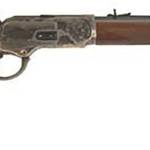 Cimarron CA2010G35 1873 Saddle Rifle .357 Mag/.38 Special 18" 10+1 Case Hardened/Checkered Walnut/Blued Octagonal Barrel
