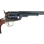 Cimarron CA925C00WBH 1851 Richards-Mason Conversion 7.5" .38 Special 6 Rounds Charcoal/Blued w/ Wild Bill Hickok Engraving