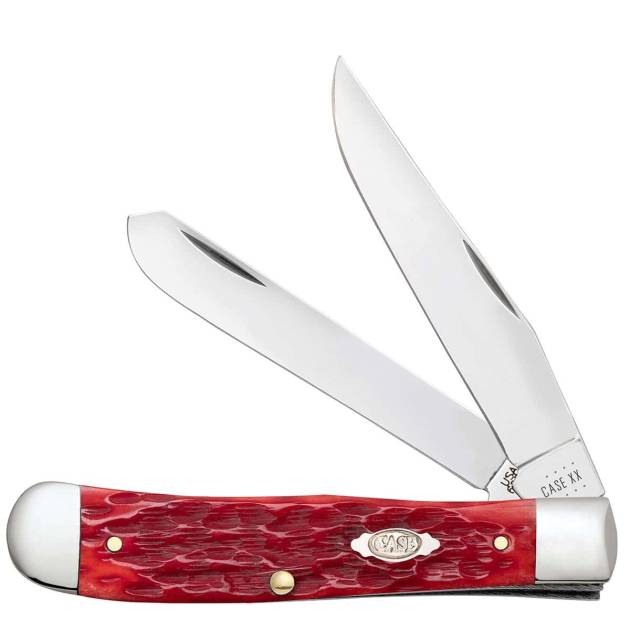 Dk Red Bone Trapper W/clip