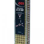 CCI 22 LR Ammunition Mini Mag 0036 40 Grain Segmented Hollow Point 100 Rounds