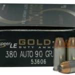 CCI 380 Auto Speer Gold Dot CCI53606 90 gr JHP 50 rounds