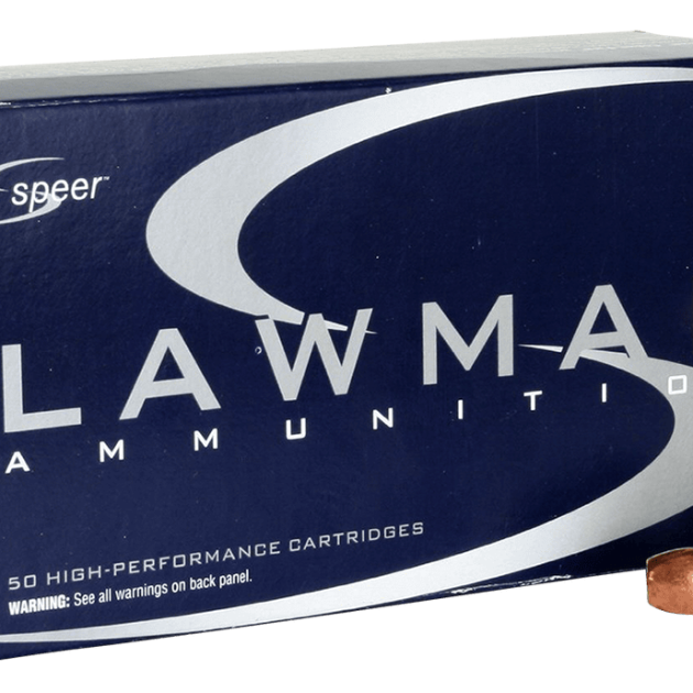 CCI 38 Special +P Ammunition Speer Lawman 53750 158 Grain Total Metal Jacket 50 Rounds