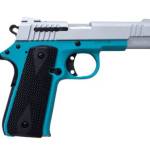 Citadel CIT380TEAL 1911-A1 Baby Citadel .380 ACP 3.75" 7+1 Aztec Teal/Stainless