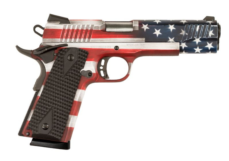 Citadel CITC45FSPUSA 1911-A1 45ACP 5" 10+1 USA Flag Cerakote