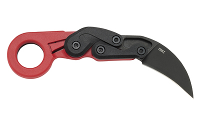 CRKT PROVOKE RED 2.47" PLAIN EDGE