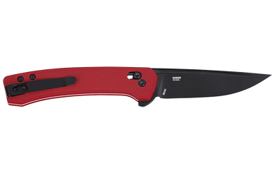 CRKT Q COMPACT 3.05" PLAIN EDGE RED - Image 2