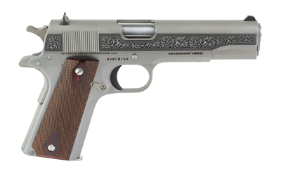 COLT 1911C GOVT 45ACP 5" STS ENGRAVD - Image 2