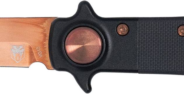 CBT STILETTO BUTTON LOCK B GLD
