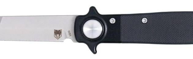 CBT STILETTO BUTTON LOCK BLK