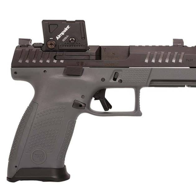 CZ-USA P-10 C Ported COA Elite 9mm pistol with Aimpoint COA optic