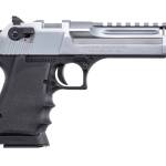 Magnum Research DE357L5BC Desert Eagle Mark XIX 5" .357 Magnum 9+1 Black/Brushed Chrome W/ Integral Muzzle Break