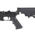 DPMS DP-15 multi-caliber complete lower receiver in black