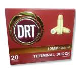 DRT 10mm Ammunition Terminal Shock 105 Grain Jacketed Hollow Point 20 rounds