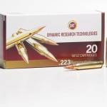 DRT 223 Rem Ammunition Terminal Shock 55 Grain Jacketed Hollow Point 20 rounds