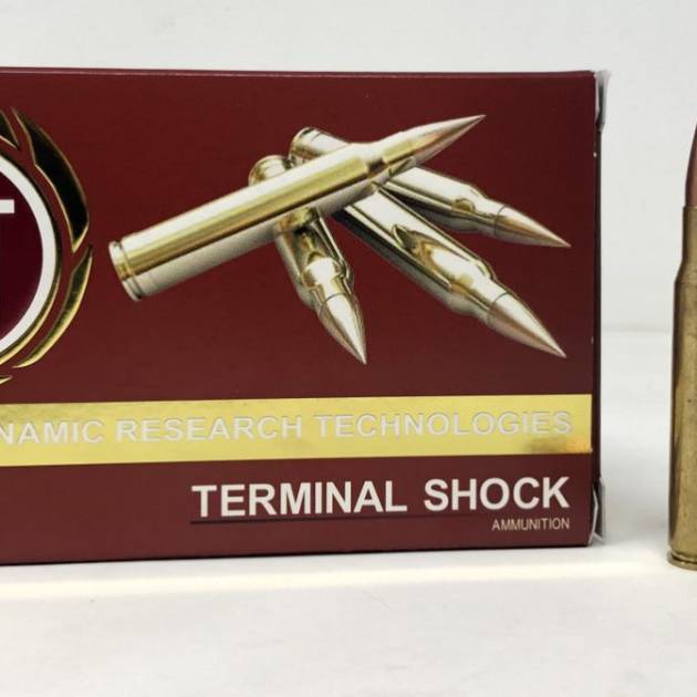 DRT 30-06 Ammunition DRT3006175TS 175 Grain Terminal Shock Hollow Point 20 Rounds