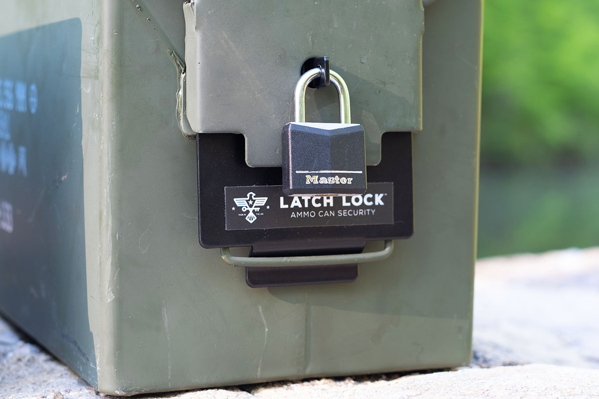 Latch Lock Ammo Can Security Locking Device and Lock for Ammo Boxes - Image 2