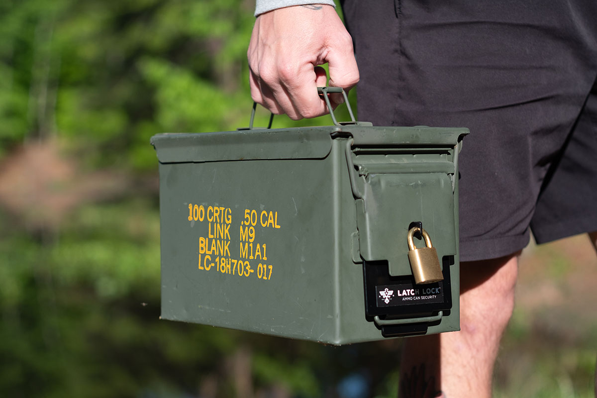 Latch Lock Ammo Can Security Locking Device and Lock for Ammo Boxes - Image 8