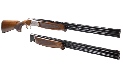 Balikli Blue Label O/U 20/28 gauge shotgun with 26-inch vent-rib barrels and walnut stock